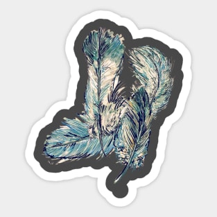 Featherly Sticker